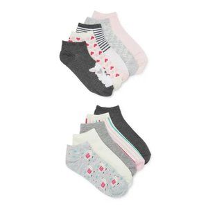 No Boundaries Women's Low Cut Socks 10pk